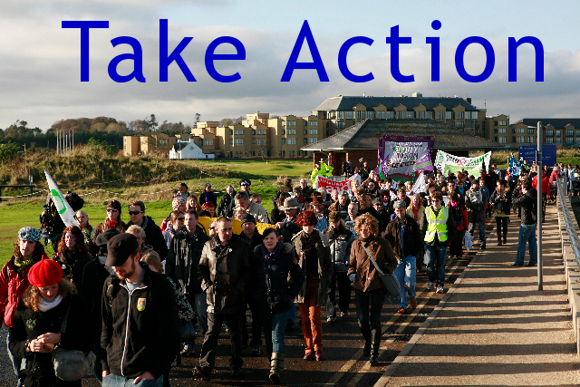 take action