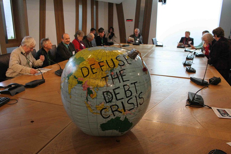 Defuse the Debt Crisis at Holyrood, March 2011: Ric Lander