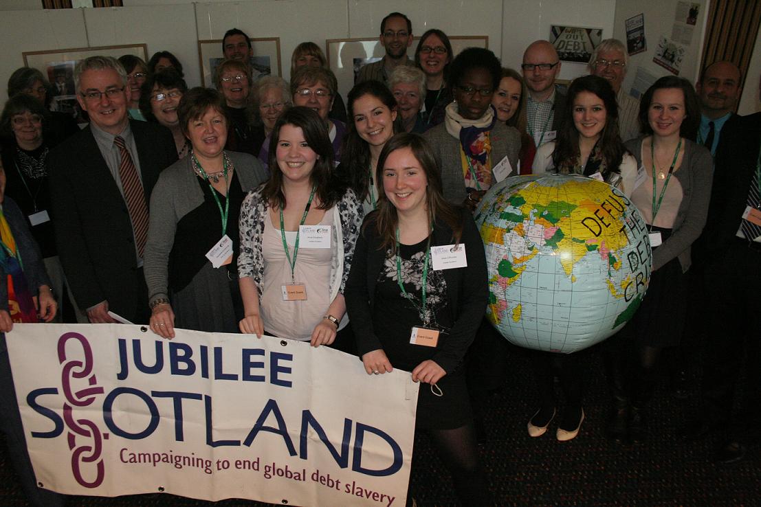 Holyrood March event: Ric Lander